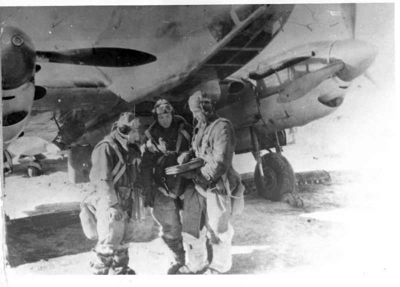 WW2 photo bomber air regiment VVS USSR