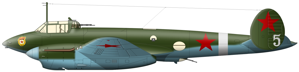 боковик Пе2 ВОВ 162 гбап (854 бап) ВВС КА