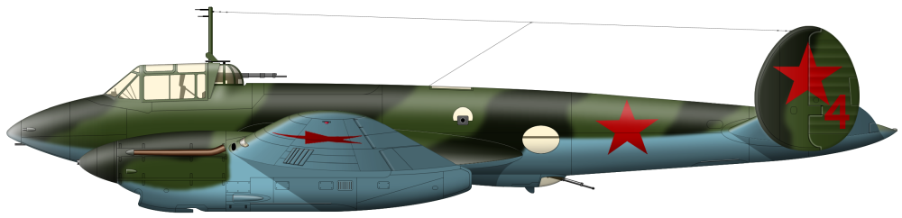 боковик Пе2 ВОВ 81 гбап (202 бап) ВВС КА
