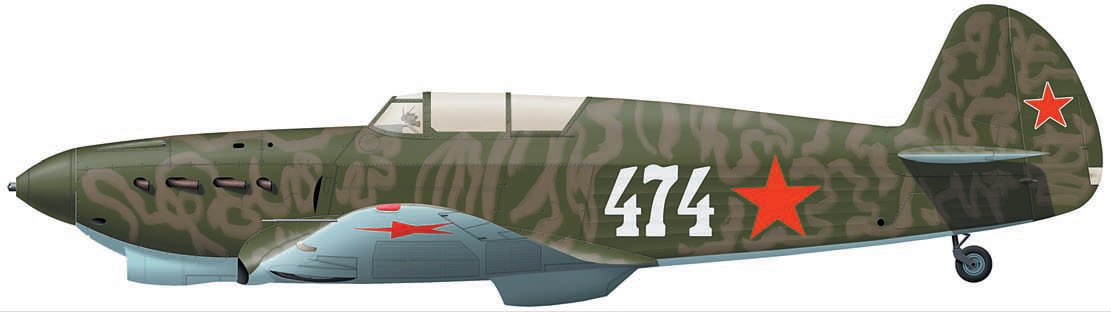 100 гиап (45 иап) ВВС КА - самолеты и эмблемы Як1 профиль