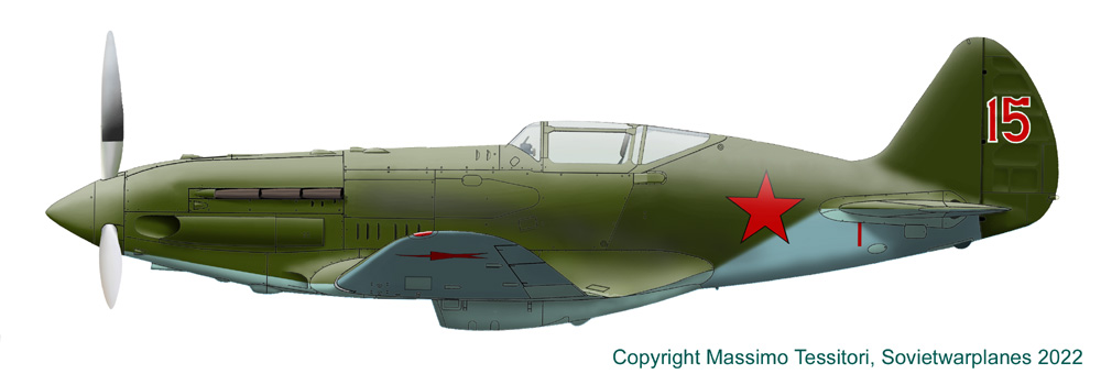 МиГ-3 боковик профиль 15 ИАП