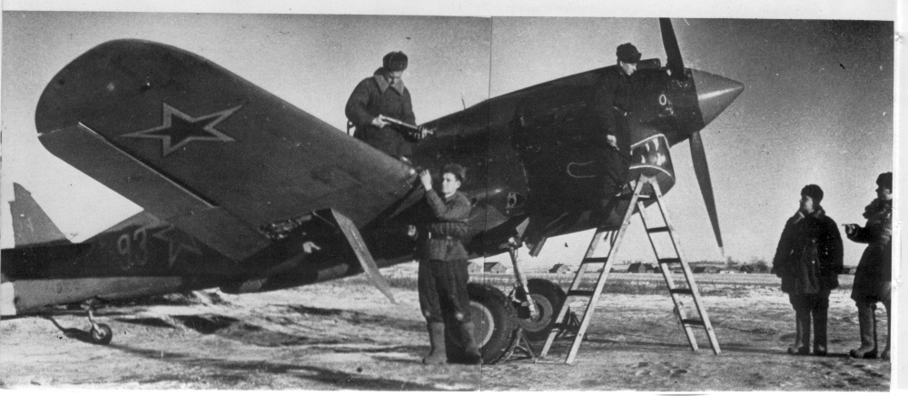 Карельский фронт, дек 1943 либо! P-40M-1 (предп.сер.№43-5428) 191 иап 275 иад, Ленинградский фронт, 1944 г.