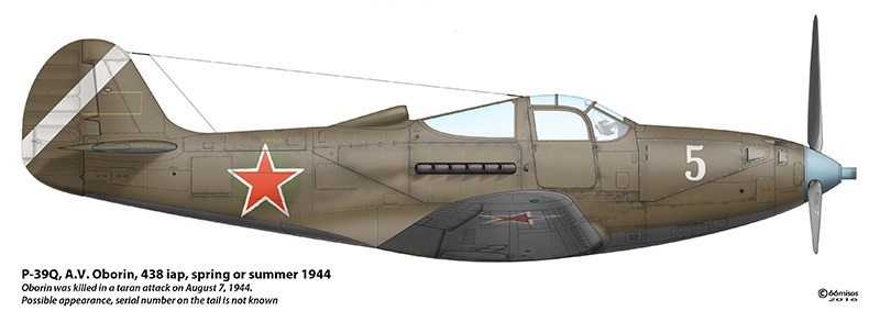 схема боевой окраски 212 гвиап ВВС РККА в ВОВ