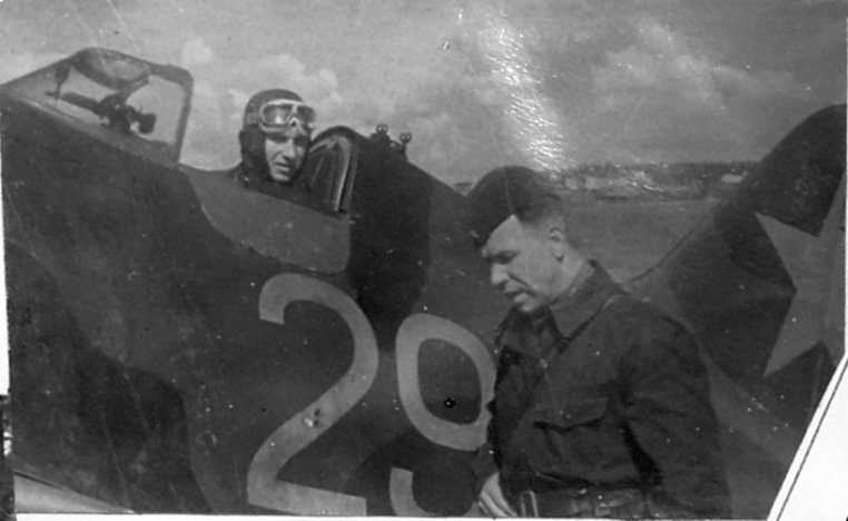 USSR i16 in combat WW2 foto