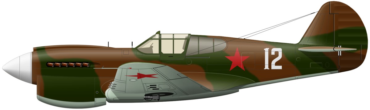 Боевое использование Р-40Е «Киттихаук» 2 гксап ВВС ВМФ