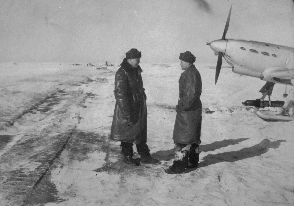 423 ИАП ПВО ТС самолеты Як1 в Великой Отечественной войне Фотография