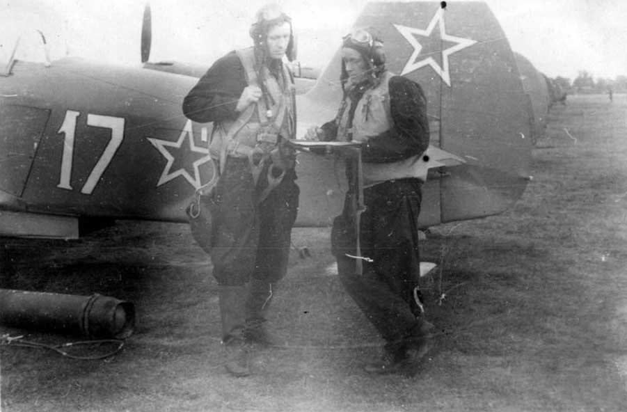 Jak-9 42 navy fighter air regiment WWII foto