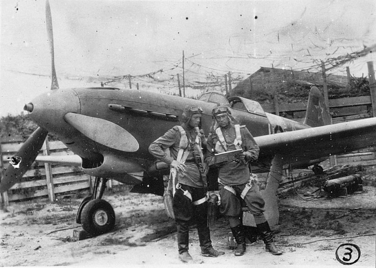 wartime picture Yak9D in combat 47 fighter aviation regiment VVS