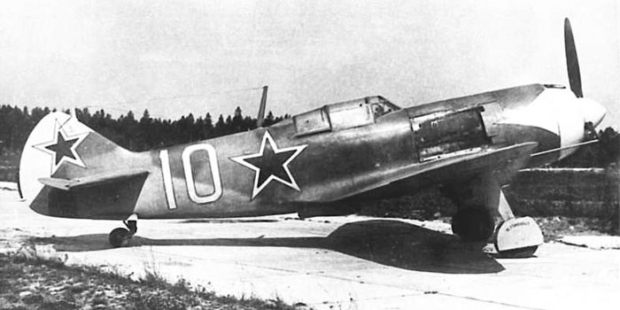 Балтийский якорь. вряд ли фото с Ла-7 1944 года, скорее 1945, причем возможно и послевоенные