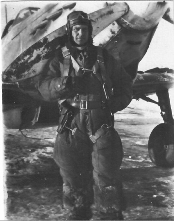 wartime picture armed Jak-7B airplane USSR