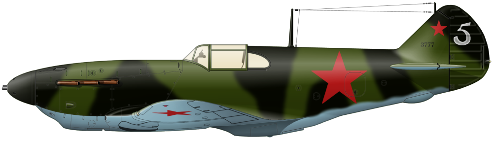ЛАГГ3 790 иап ВВС КА в ВОВ - самолеты и эмблемы