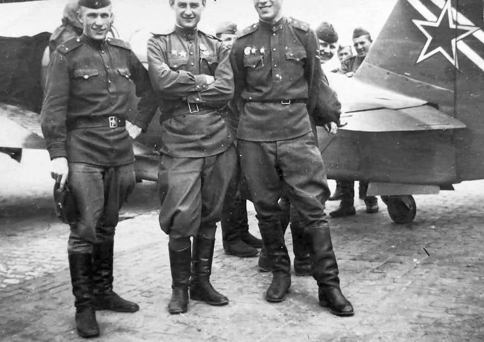 WWII photo 89th guards fighter «Orsha» regiment (former 12th fighter aviation unit)