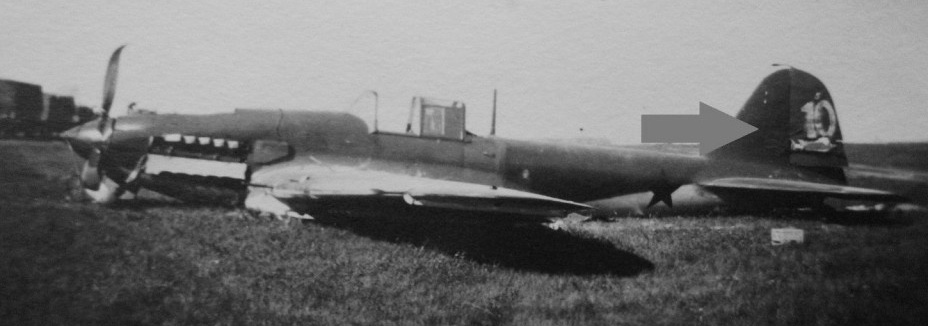 Il-2 Shturmovik number 10 VVS USSR ww2 foto
