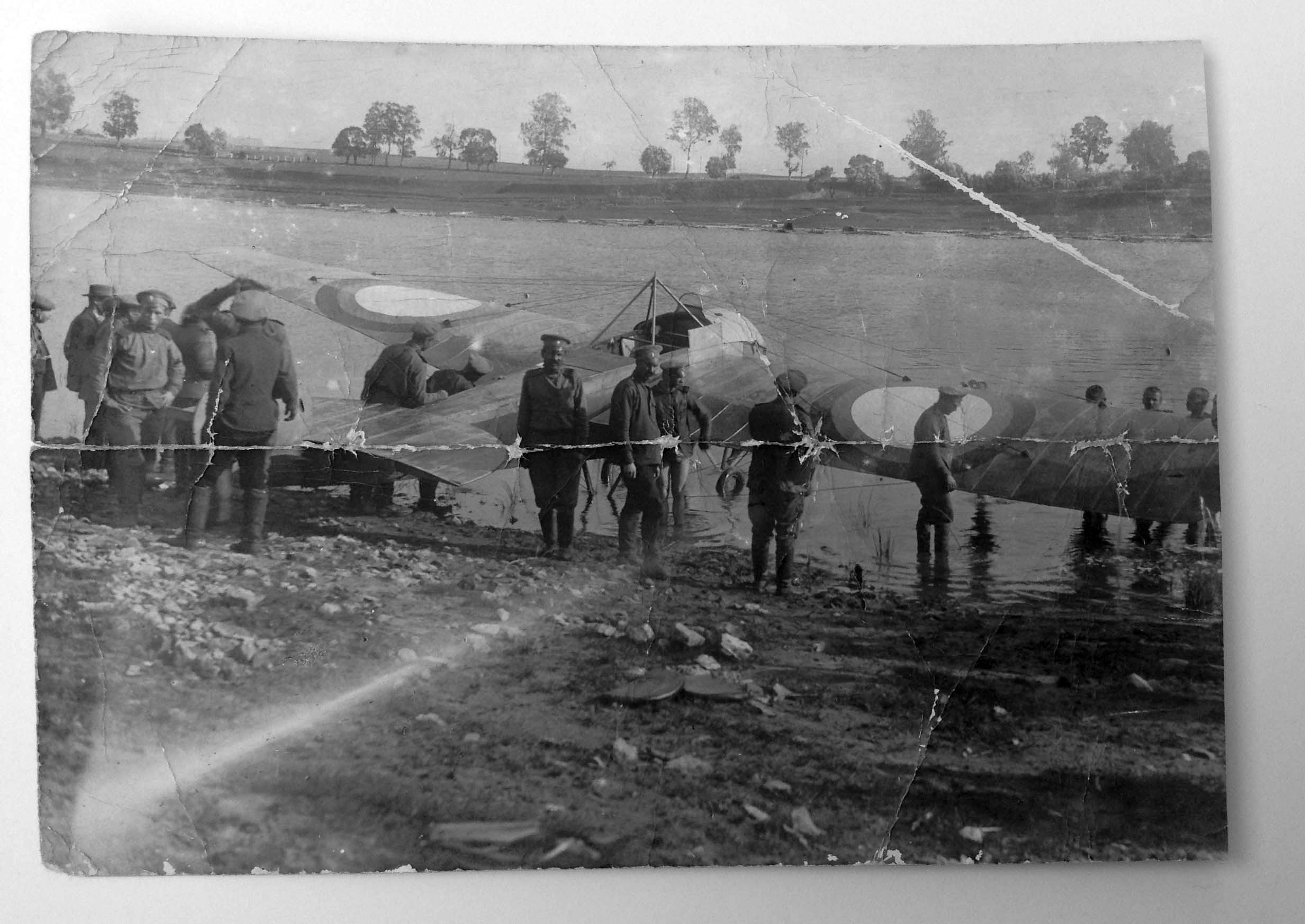 Ньют Nieuport N.IV скорее всего, случилась в тринадцатом корпусном авиаотряде