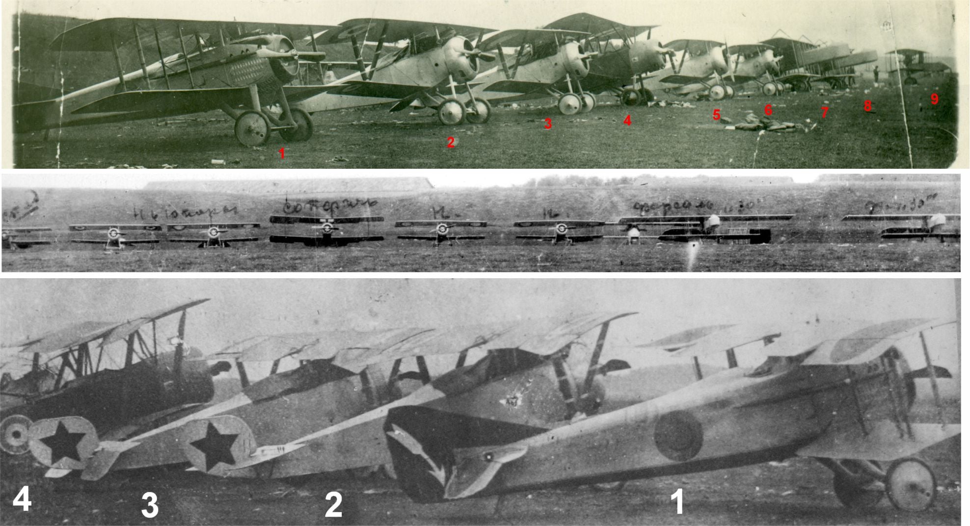 foto russian warplanes civil war